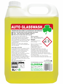 Clover Premium Auto Glasswash Detergent 1 x 5 litre