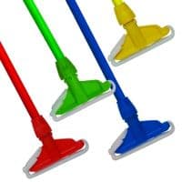 Composite Handle with Plastic Kentucky Mop Holder