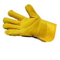 Elite Yellow Hide Rigger Gloves per Pair