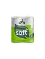 Essentials Simply Soft 320 | Contract White 2 Ply 320 Sheet Toilet Roll | Case: 48