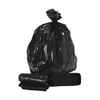 Evergreen Black Waste Sacks 12.5kg Bulk Buy 1000 Per Case