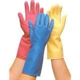 Household Latex Rubber Gloves, per pair