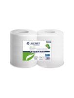 Maxi Jumbo Extra | 400m Roll | Large 3" Core | White 2ply Recylcled Toilet Roll | Case 6 X 400m Roll