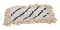 Microfibre Velcro Flat Mop 30cm with Fringe