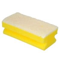 Non-Abrasive Scourer and Grip 14cm x 7cm x 4.5cm