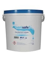 Sanisafe 3 | Food Safe Surface Disinfectant Wipes | Tub/1500
