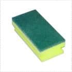 Sponge Scourer and Grip 14cm x 7cm x 4.5cm