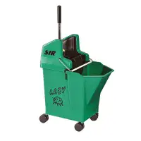 SYR Ladybug Mop Bucket & Wringer on Wheels - 9 Litre