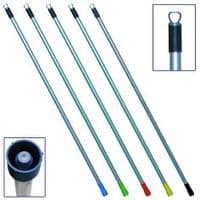 SYR Traditional Metal Freedom Interchange Economy Mop Handle - Handle fits Floor Edging Tool