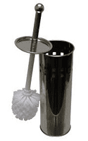 Toilet Brush and Stainless Steel Holder