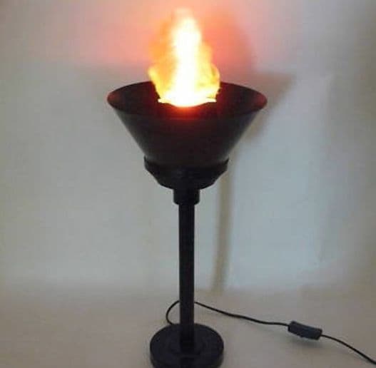 Table Top Flame Lamp