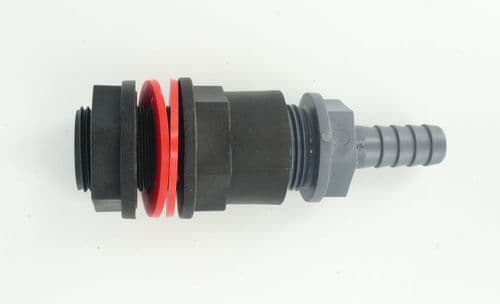 3/4" BSP Tank Adapter to Barbed Hose Tail. Garden Hose