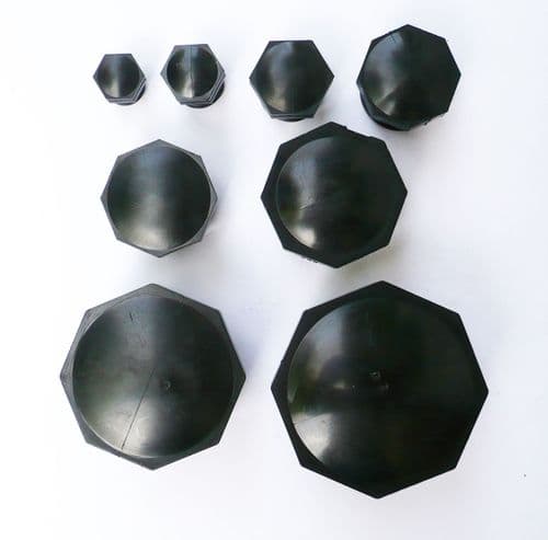 Blanking End Plugs. BSP Fine Thread.