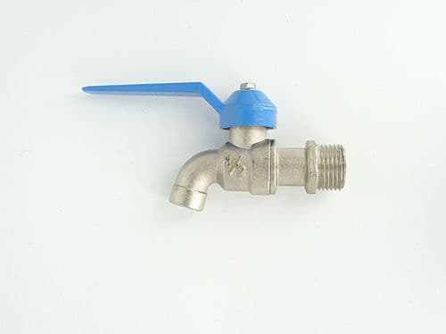 Brass Mini Lever type Water Butt Tap with 1/2" BSP Male Thead.