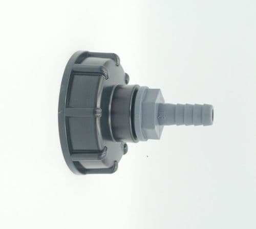 IBC Adapter (2" - S60 - 60mm) to 1/2" (13mm) Hose Tail