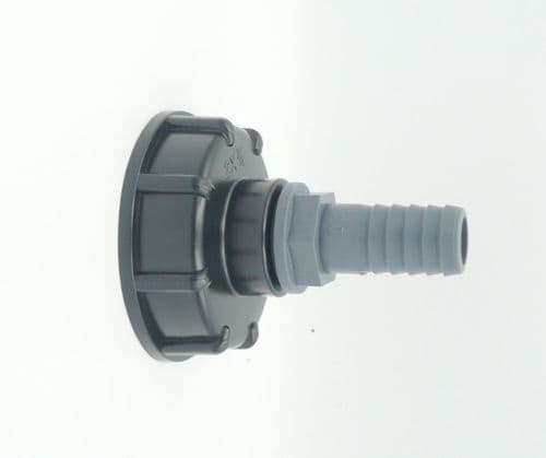 IBC Adapter (2" - S60 - 60mm) to 3/4" (20mm) Hose Tail