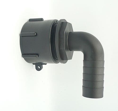 IBC Adapter (HD) to 1.1/4"" (32mm) Angled Hose Tail