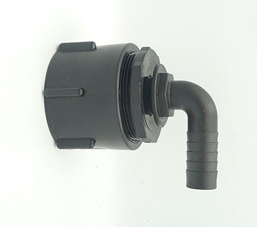 IBC Adapter (HD) to 3/4" (19mm) Angled Hose Tail