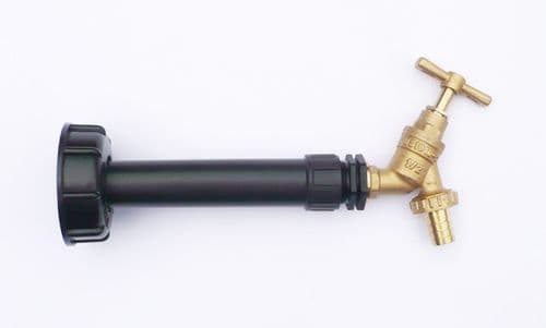IBC Adapter (S60X6 Coarse Thread) to WATER FILTER & Brass Bib Tap