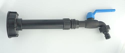 IBC Adapter (S60X6 Coarse Thread) to WATER FILTER & Nylon LeverTap