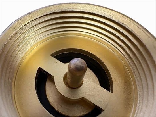IN LINE BRASS SPRING CHECK NON RETURN VALVE BSP FEMALE THREADS