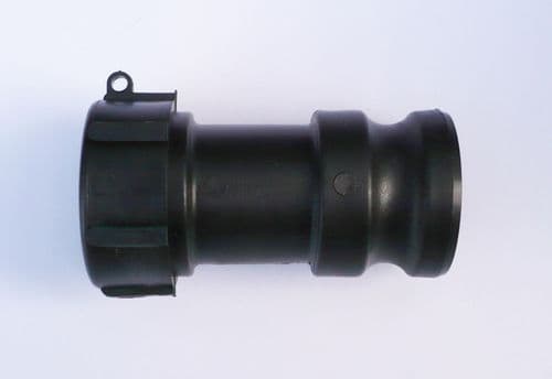 PART A. IBC CAMLOCK ADAPTER. S60X6 2" COARSE THREAD TO 2" EXTENDED MALE CAM