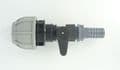 PIPE JOINER. Joins MDPE/Alkathene Solid Pipe to Flexible Hose Pipe. With On / Off Valve