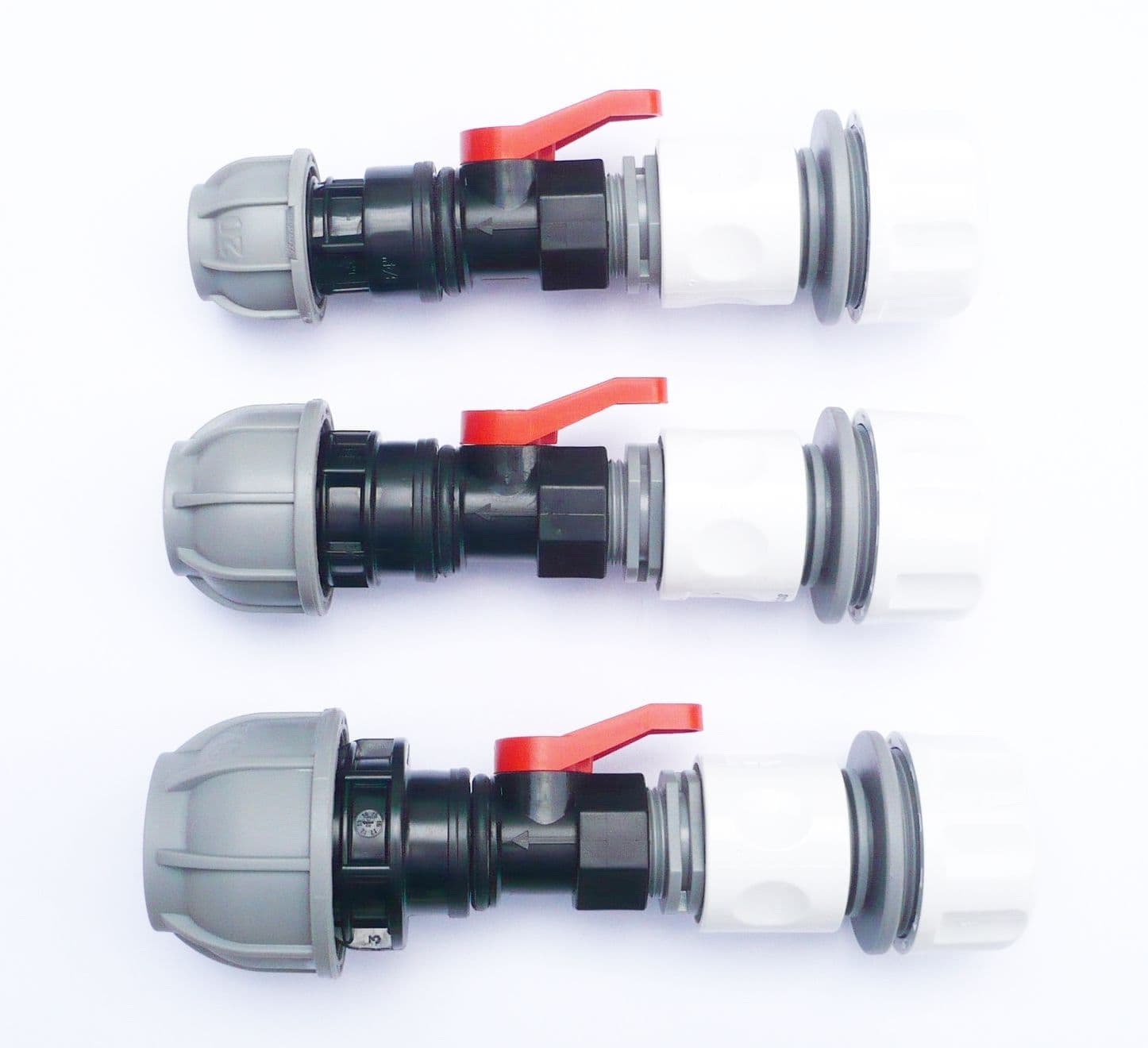 PIPE JOINER Joins MDPE/Alkathene Solid Pipe to Hose Pipe using a Snap