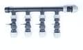 Pipe Joining Manifold with MDPE Outlets, Flow Control Valves & 1'' BSPM inlet