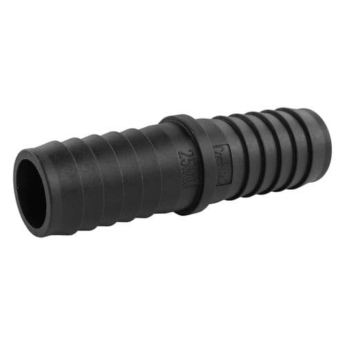 Polypropylene Barbed Hose Joiner / Connector. For 1" (I D) Hose. PACK of 2