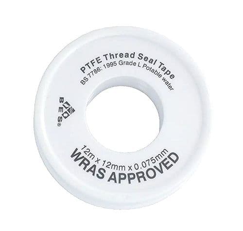 PTFE Thread Sealing Tape - 12mm x 12m