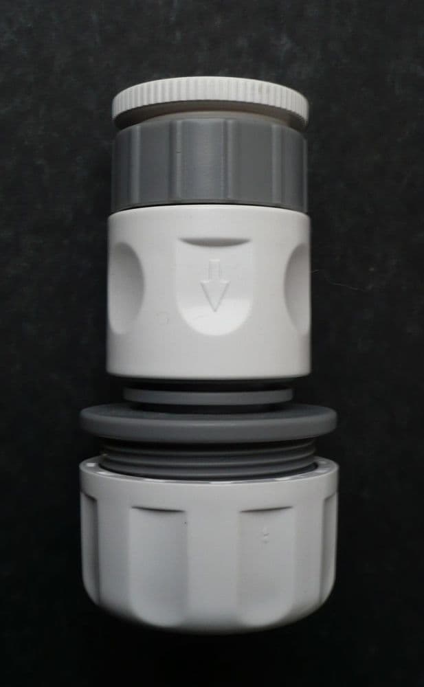 Threaded Tap Connector & SnapOn 1" Hose Connector 1" Female Hose Connector