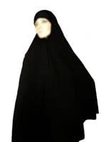 1 Piece X-Large Hijab with Niqab, Scarf, Khimar, Islamic Hajj & Umrah, Ihram NEW
