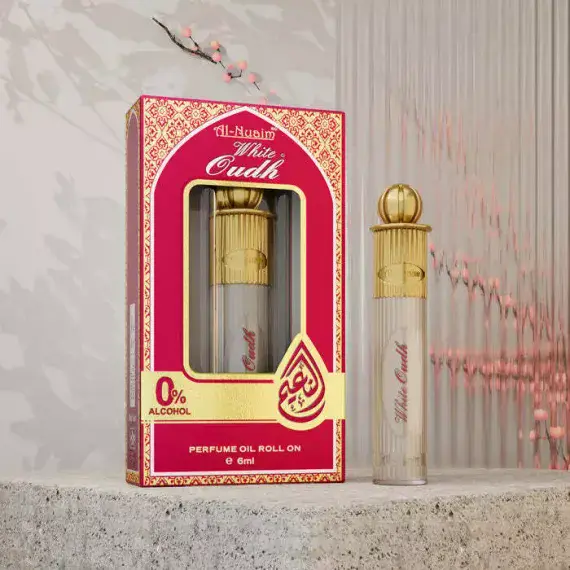 Attar White Oud Fragrance - Non Alcohol Perfume ( Roll on )