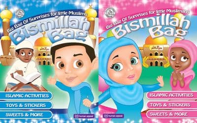 Bismillah Surprises Bag for little Muslim Boys & Muslimah Girls Eid Gift Ideas