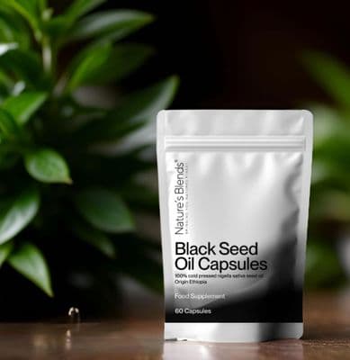 Black Seed Oil Capsules, 100% Natural Kolanji Health Benefits