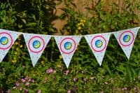 Eid Mubarak balloons ( Multicoloured / Gold & Eid Banners, Bunting ) - Brand NEW
