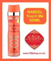 Genuine Nabeel Air Freshener Nabeel, Touch Me, Black Arabian Incense Spray 300ml