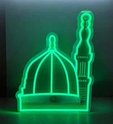 Light Madina paak dome ( Super Bight ) Milad / Milaad lights ISLAMIC DECORATION