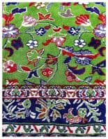 Madina Pray Mat ( Green  ) Made in Madina Soft Ideal gift (Islamic Prayer )