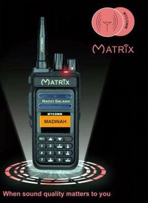 Matrix Islamic Mosque Handheld Receiver new 2025  / NAMAZ & AZAN & BAYAAN & NAAT