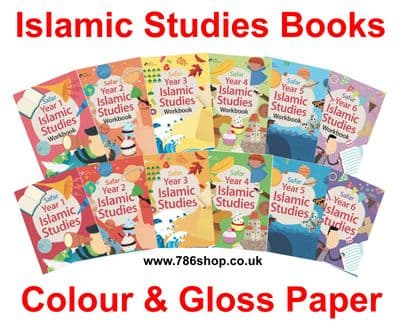 Safar Year 1 - 8 Illustrated & Workbooks Available – Islamic Studies Series New