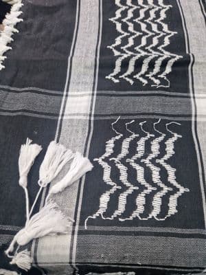 Shemagh Keffiyeh Arab ScarfPalestine Style Keffiyeh HeadNeck Scarf Unisex x 1