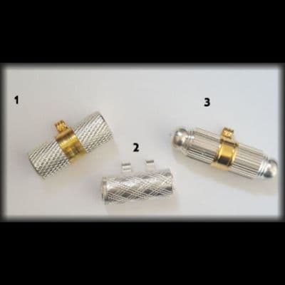 Silver Tube Taweez Case, Tawiz Locket pendent, Amulet, Necklace safe Metal NEW