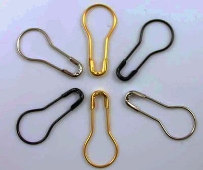 SNAG & TANGLE FREE SAFETY PIN'S, ISLAMIC HIJAB, SCARF SHAWL ABAYA, BROOCH