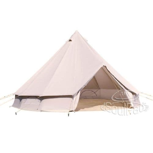 Bell Tent Hire 4m Lite - Pitched