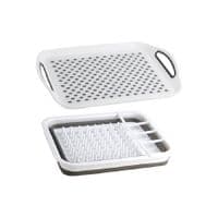 Brunner Dropper Fold Away Dish Drainer & Tray
