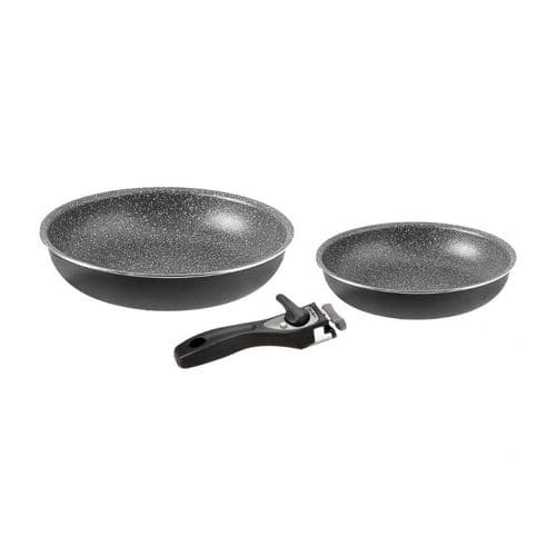 Brunner Pirate Pan 3 Set 28 / 22Ø Non Stick Fry Pan & Handle