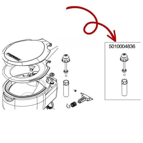 Campingaz® 20l Portable Toilet Pump 5010004836