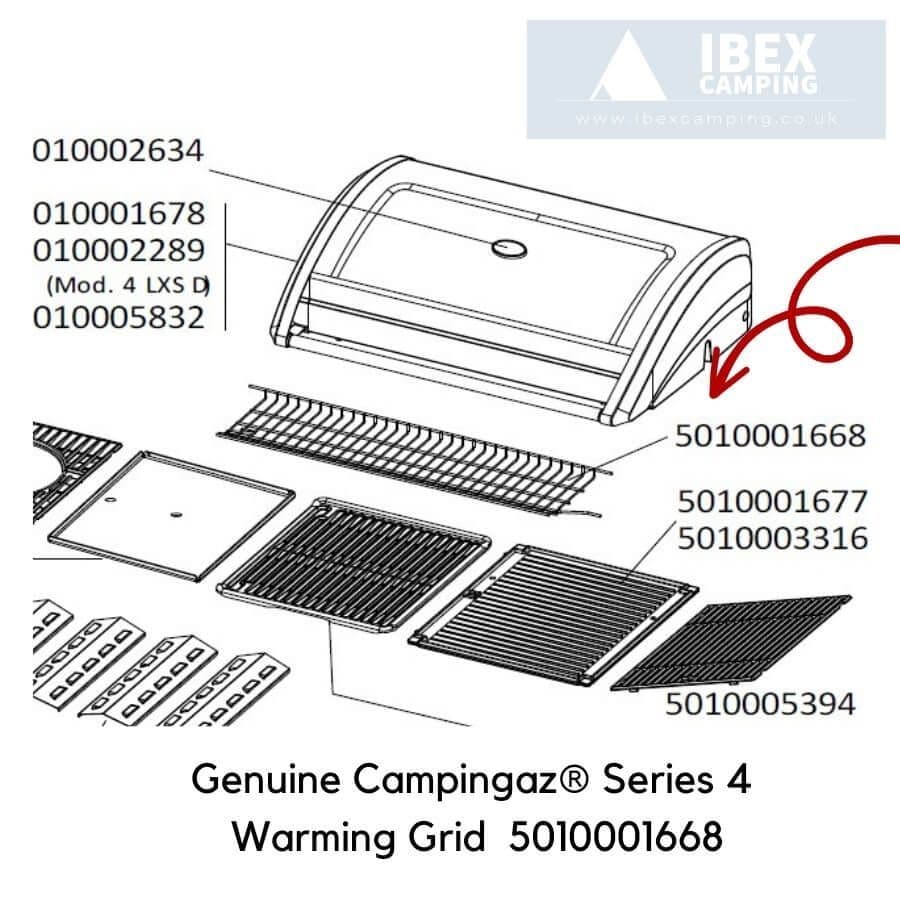Campingaz® 4 Series Warming Grid (5010001668)